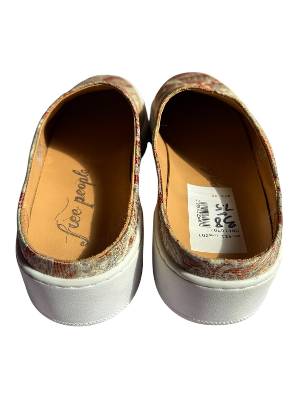 Free People Wynwood Paisley Brocade Slip On Sneakers - Picture 4 of 4